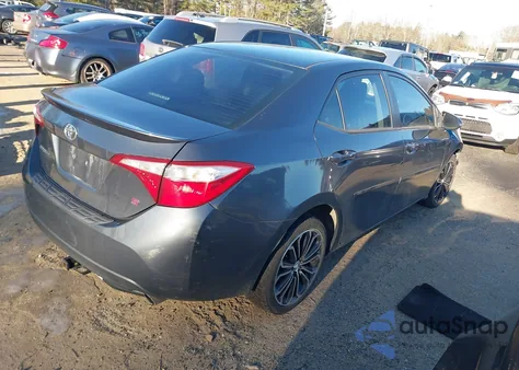 2015 Toyota Corolla S Plus z USA, uszkodzony, nr VIN 2T1BURHE5FC244582